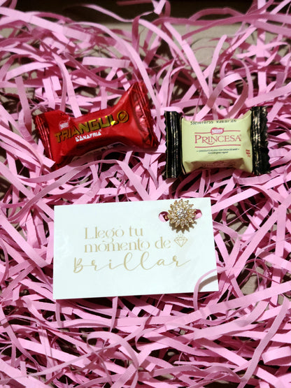 Anillo Girasol Giratorio + ENVIO GRATIS