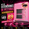 Kit Pestañas Punto a Punto + Mascarillas Faciales  - ENVIO GRATÍS