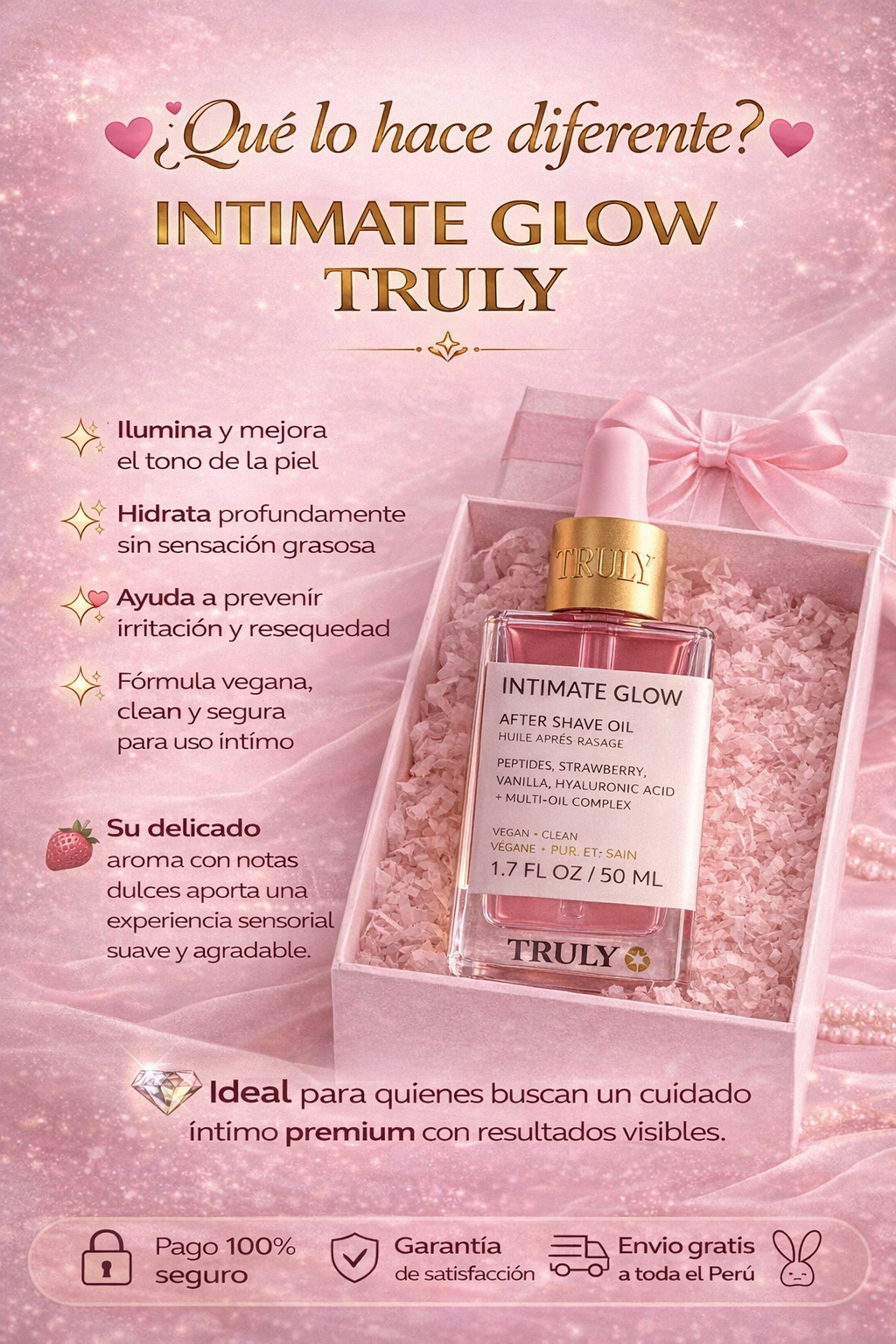 Intimate Glow  TRULY - ENVIO GRATIS
