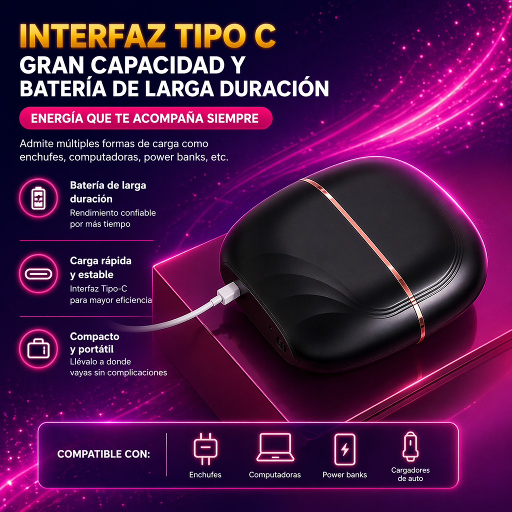 Cepillo Alisador Portátil Inalámbrico - ENVÍO GRATIS