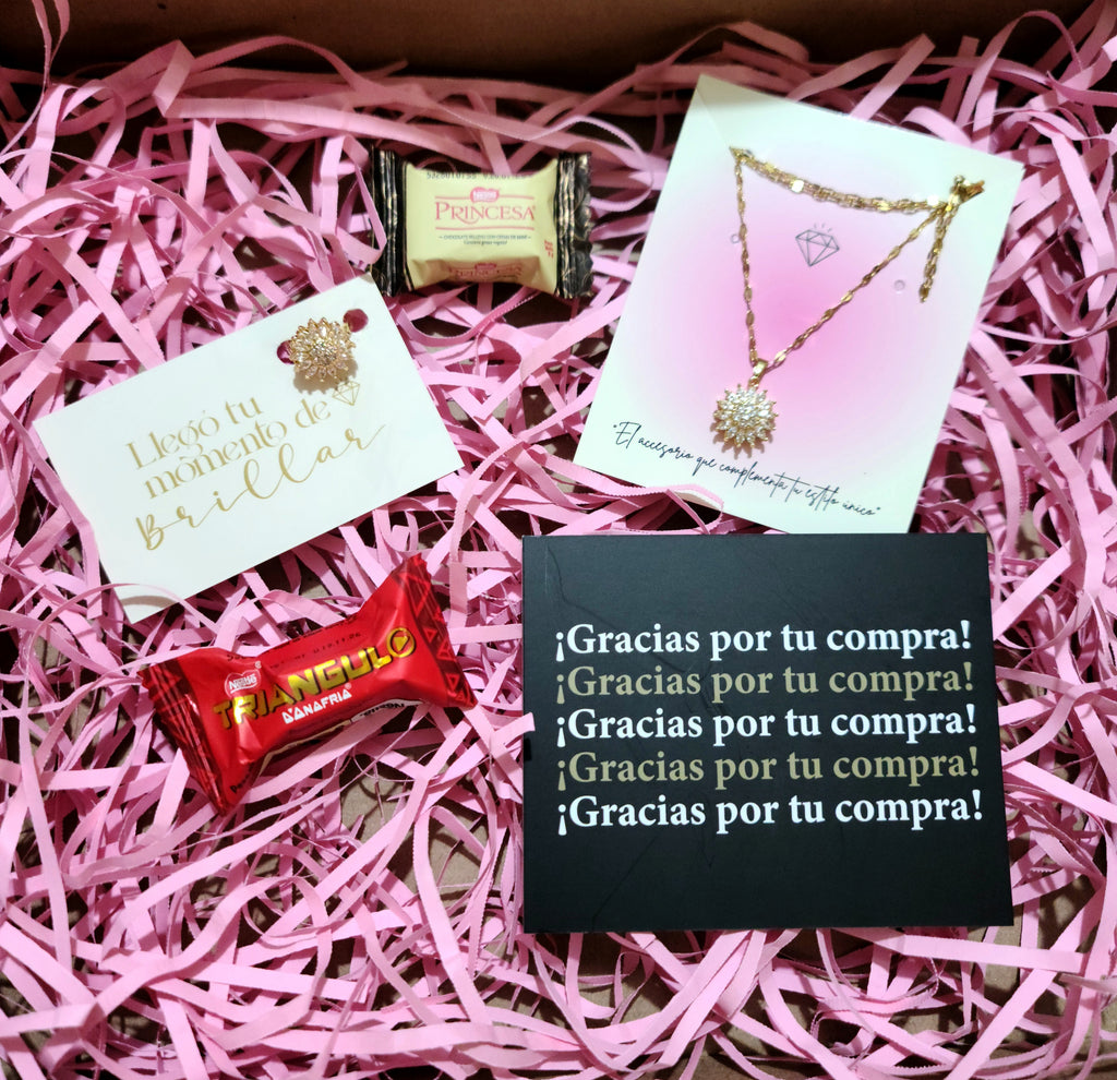 Colección Girasol Giratorio - Collar Girasol + Anillo Girasol - ENVIO GRATIS